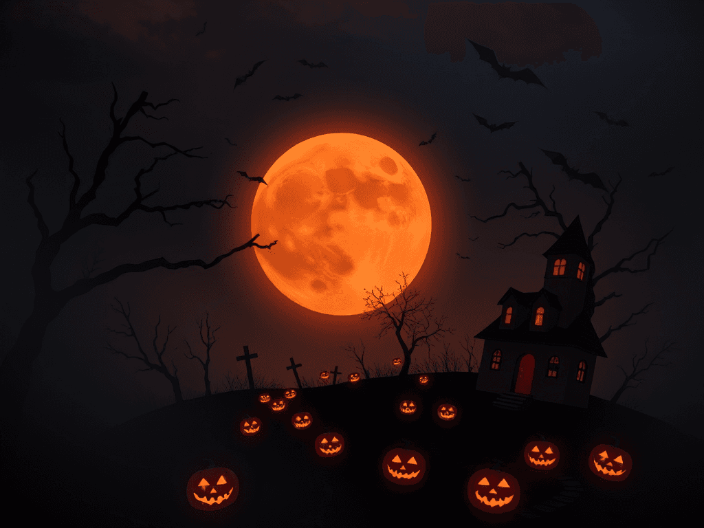 Aesthetic halloween wallpaper gallery image 1